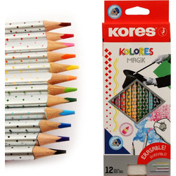 Kores Magic Ξυλομπογιές Σετ 12τμχ