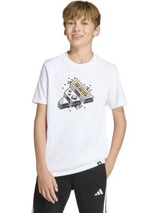 Adidas Gaming Graphic Παιδικό T-Shirt Κοντομάνικο Λευκό KA0531