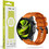 Mobile Origin Easy Strap Silicone Λουράκι Σιλικόνης Orange (Universal 22mm)