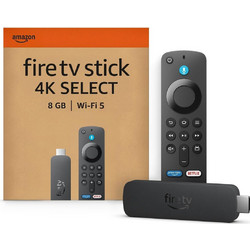 Amazon Fire TV Stick 4K Select Smart TV Stick 4K UHD με Wi-Fi / Bluetooth / HDMI & Alexa