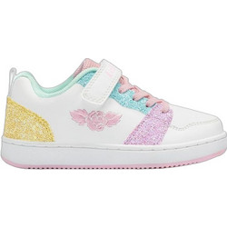 Lelli Kelly Παιδικά Sneakers Λευκά Ροζ Γαλάζια Κίτρινα LKAA4715-MU01