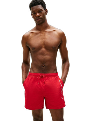 Tommy Hilfiger Ανδρικό Μαγιό Σορτς Κόκκινο UM0UM03748-XLD
