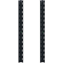 Mirsan MR.ODK42U.01 Σετ Οδηγοί Καλωδίων για Καμπίνες Rack Μεταλλικοί 42U 2τμχ
