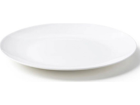 Bone Minimal Πιάτο Φρούτου Πορσελάνης 27cm BHB00201