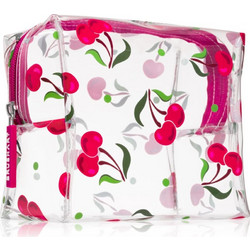 BrushArt Accessories Sweet Cherry Γυναικείο Νεσεσέρ 14x9x15cm Διαφανές