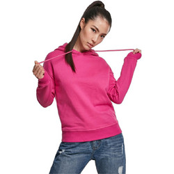 Urban Classics Γυναικείο Φούτερ με Κουκούλα Φούξια TB1524-02260
