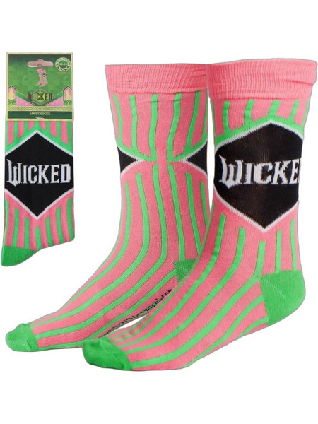 Wicked Wicked Ανδρικές Κάλτσες Ψηλές με Σχέδια Ροζ 2900003043