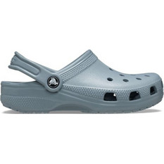 Crocs Classic Clog Παιδικά Παπούτσια Θαλάσσης Ανατομικά Γκρι Μπλε 206991-0Z3