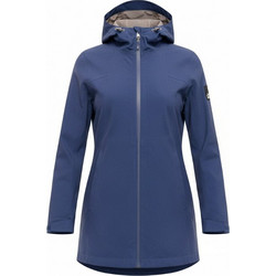 Jack Wolfskin Texapore Γυναικείο Μπουφάν Χειμωνιάτικο Softshell Μακρύ Navy Μπλε 1115041-1024002
