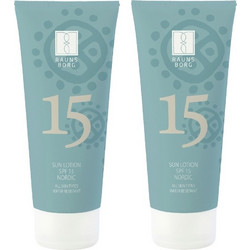 Raunsborg Nordic Sun Αντηλιακό Γαλάκτωμα Προσώπου & Σώματος SPF15 2x200ml