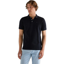 Wrangler Ανδρική Μπλούζα Polo Κοντομάνικη Μαύρη 112378426