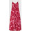 Funky Buddha Midi Καλοκαιρινό Καθημερινό Φόρεμα Ροζ FBL013-127-13