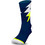 Zeus Thunder Ανδρικές Κάλτσες Ψηλές με Σχέδια Navy Μπλε
