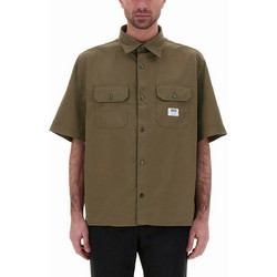 Hugo Ανδρικό Πουκάμισο Βαμβακερό Κοντομάνικο Overshirt Πράσινο 50517871-208