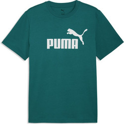 Puma Essential Logo Ανδρικό Αθλητικό T-Shirt Πράσινο 682533-41