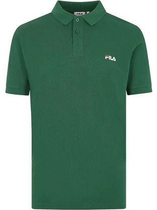 Fila Ανδρική Αθλητική Μπλούζα Polo Πράσινη APCDMS25004