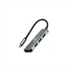 Cablexpert A-CM-COMBO2-O1 USB-C Docking Station με HDMI