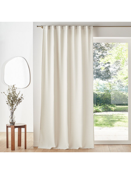 La Redoute Κουρτίνα με Θηλιές 140x180 Montego 350323340 Εκρού