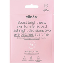 Clinea Brightening & Anti-Spot Biocellulose Eye Patches για Μαύρους Κύκλους 2τμχ