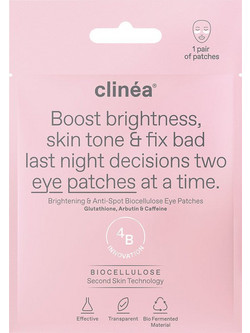 Clinea Brightening & Anti-Spot Biocellulose Eye Patches για Μαύρους Κύκλους 2τμχ