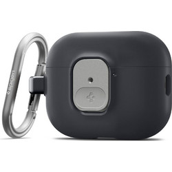 Spigen Nano Pop Θήκη PC με Γάντζο για Apple AirPods Pro 3 Μαύρη
