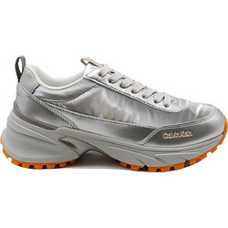 Calvin Klein Γυναικεία Sneakers Chunky Ασημί YW0YW02043-0LR