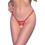 Chilirose Γυναικείο Sexy String Κόκκινο CR4856