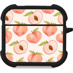 Sonique Fruit Series Θήκη Σιλικόνης για Apple AirPods 4 Ροδάκινο