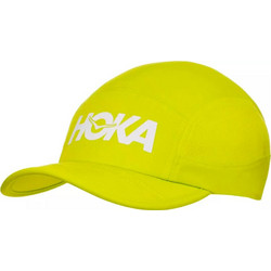 Hoka Καπέλο Jockey Υφασμάτινο Κίτρινο 1164330-HKCT