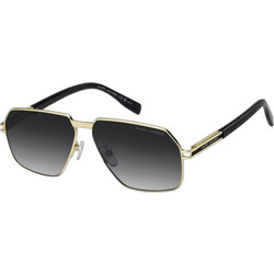 Marc Jacobs MARC906/S RHL/9O Ανδρικά Γυαλιά Ηλίου Aviator Κοκάλινα Μαύρα με Μαύρο Φακό