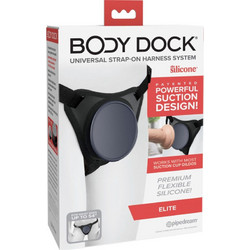 Pipedream Body Dock Elite Harness Strap On Μαύρο