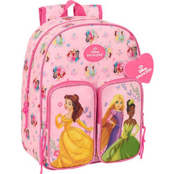 Safta Disney Princess Σχολική Τσάντα Πλάτης Νηπιαγωγείου Ροζ S4313473