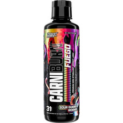 Nutrex CarniBurn Fuego Sour Gummy Worms Θερμογεννετικός Λιποδιαλύτης με Καρνιτίνη 518ml