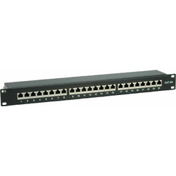 Value 26.99.0360-5 Ethernet Patch Panel Rack 24 Θυρών Cat.6a Shielded STP