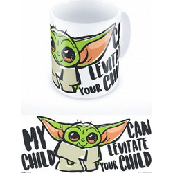 Grupo Erik Star Wars The Mandalorian My Child Can Levitate Your Child Mug