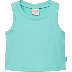 Boboli Παιδικό T-Shirt Αμάνικο Τιρκουάζ 493040