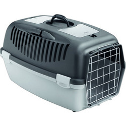 Stefanplast Gulliver 2 Κλουβί Μεταφοράς Σκύλου 55x36x35cm Γκρι