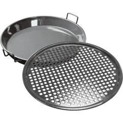 Outdoorchef Στρογγυλό Ταψί Σινί Ανοξείδωτο Αντικολλητική Επίστρωση 7611984010959