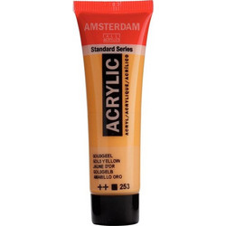 Royal Talens Amsterdam 253 Gold Yellow Ακρυλικό Χρώμα Ζωγραφικής 20ml