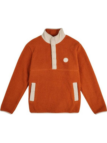 Oxbow Ανδρικό Φούτερ Fleece με Τσέπες Πορτοκαλί OXV930439-CVR