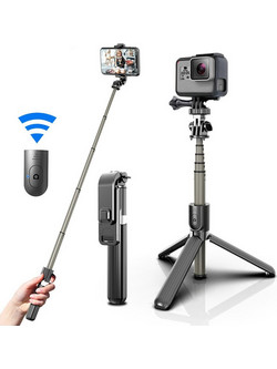 Ezra GKI-100352 Selfie Stick & Τρίποδο για Action Cameras (Universal)