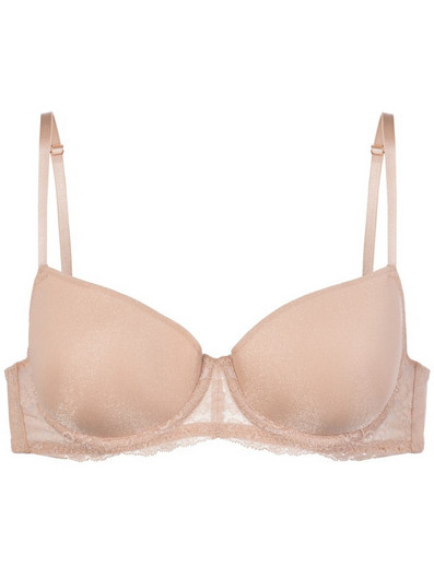 Dorina Lennon Σουτιέν Balconette Push Up με Μπανέλα Nude FXTT0140ME032-PK0143
