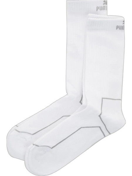 Puma Ανδρικές Κάλτσες Ψηλές με Σχέδια Λευκές 2Pack 171014001-300