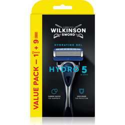 Wilkinson Sword Hydro 5 Ξυραφάκι μιας Χρήσης με 5 Λεπίδες & Λιπαντική Ταινία 9τμχ