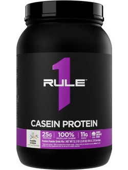 Rule1 Casein Vanilla Cream Πρωτεΐνη 910gr