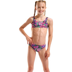 Arena Bralette Αθλητικό Παιδικό Μαγιό Bikini Set για Κορίτσι Μωβ Φούξια 011031-900