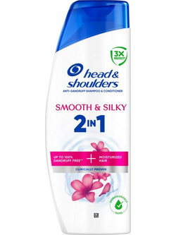 Head & Shoulders Smooth & Silky Σαμπουάν & Conditioner κατά της Πιτυρίδας 400ml