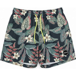 Losan Ανδρικό Μαγιό Σορτς Floral Μαύρο LMNAP0501-26020