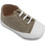 Gorgino Βαπτιστικά Sneakers Αγκαλιάς για Αγόρι Υφασμάτινα Γκρι M135
