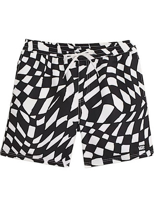 Vans Primary II Ανδρικό Μαγιό Σορτς με Σχέδια Μαύρο VN000SQDY28